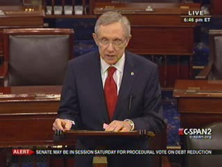 Senate Majority Leader Harry Reid